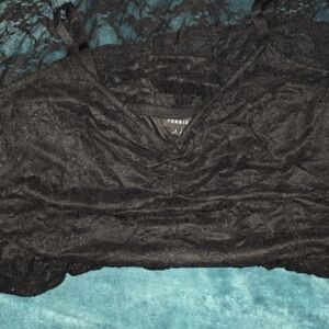 Stretch Lace Bustier Maxi Dress